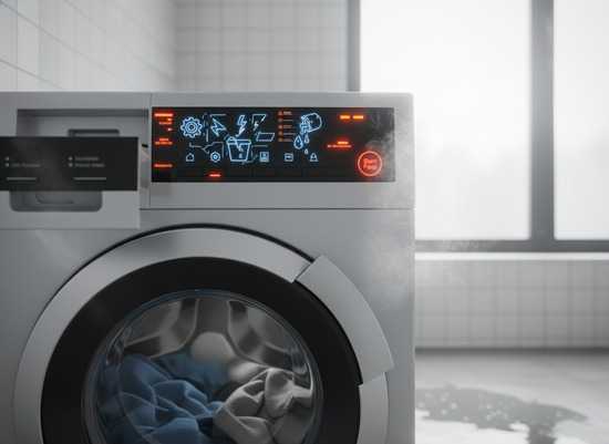 Veš mašina prikazuje čudne simbole