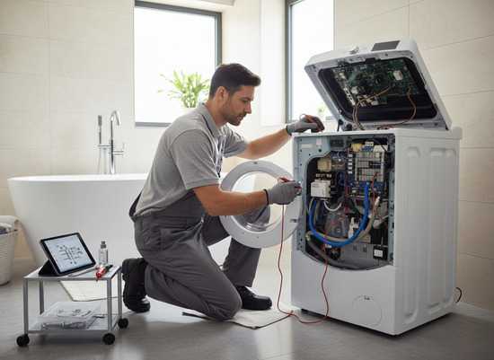 Dijagnostika kvara veš mašine na licu mesta